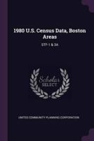 1980 U.S. Census Data, Boston Areas