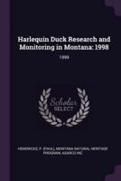 Harlequin Duck Research and Monitoring in Montana