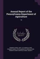 Annual Report of the Pennsylvania Department of Agriculture