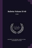 Bulletin Volume 33-40