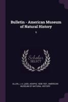 Bulletin - American Museum of Natural History