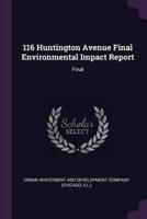 116 Huntington Avenue Final Environmental Impact Report