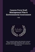 Canyon Ferry Draft Management Plan & Environmental Assessment