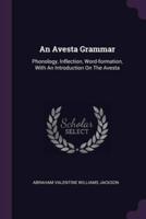 An Avesta Grammar