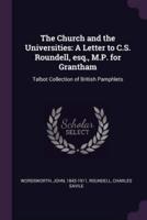 The Church and the Universities