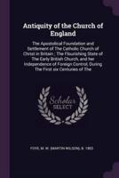 Antiquity of the Church of England