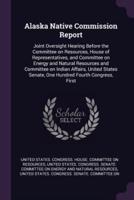 Alaska Native Commission Report