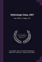Hydrologic Data, 1967