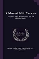 A Defence of Public Education