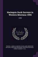 Harlequin Duck Surveys in Western Montana