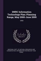 Dnrc Information Technology Plan
