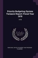 Priority Budgeting System Variance Report