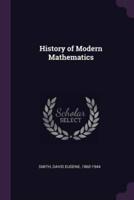 History of Modern Mathematics