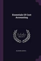 Essentials Of Cost Accounting