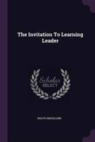 The Invitation To Learning Leader