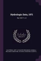 Hydrologic Data, 1971