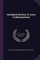 Geological Section, St. Louis to Shawneetown