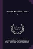 German American Annals