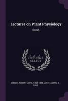 Lectures on Plant Physiology