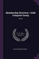 Membership Directory / Aslib Computer Group