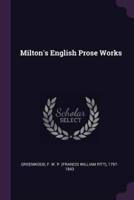 Milton's English Prose Works
