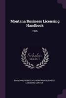 Montana Business Licensing Handbook