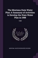 The Montana State Water Plan