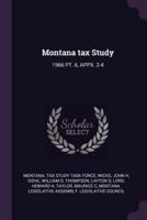 Montana Tax Study