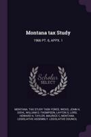 Montana Tax Study