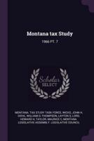 Montana Tax Study