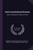 State Constitutional Revision