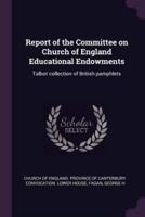 Report of the Committee on Church of England Educational Endowments