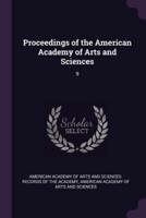 Proceedings of the American Academy of Arts and Sciences