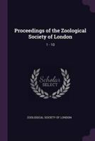 Proceedings of the Zoological Society of London
