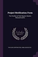 Project Notification Form