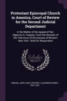 Protestant Episcopal Church in America, Court of Review for the Second Judicial Department