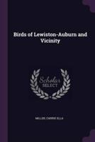 Birds of Lewiston-Auburn and Vicinity