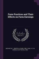 Farm Practices and Their Effects on Farm Earnings