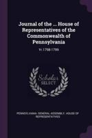 Journal of the ... House of Representatives of the Commonwealth of Pennsylvania