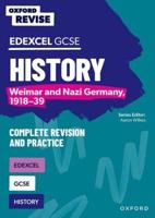 Edexcel GCSE History. Weimar and Nazi Germany, 1918-39