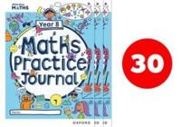 White Rose Maths Practice Journals Year 8 Workbooks: Pack of 30