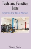 Tools and Function Lists Engineering Tools Manual