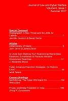 Journal of Law and Cyber Warfare Volume 6, Issue 1