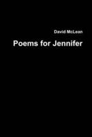 Poems for Jennifer