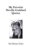 My Favorite Neville Goddard Quotes