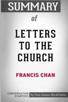 Summary of Letters to the Church by Francis Chan: Conversation Starters