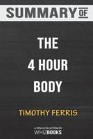 Summary of The 4 Hour Body: An Uncommon Guide to Rapid Fat Loss, Incredible Sex and Becoming Superhuman: Trivia/Quiz fo