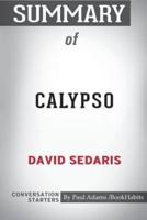 Summary of Calypso  by David Sedaris: Conversation Starters