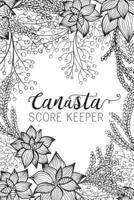 Black & White Canasta Score Keeper