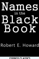 Names in the Black Book (Esprios Classics)